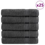 vidaXL Badhanddoeken SOLUND 25 st 600 g/m² 70x140 cm, Verzenden, Nieuw