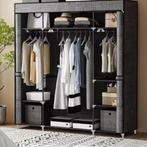 Stoffen Kledingkast met 3 Roedes en 9 Vakken – Vrijstaand, Verzenden, Nieuw