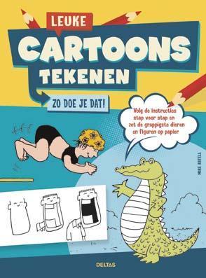 Leuke cartoons tekenen 9789044741315 Mike Artell, Boeken, Overige Boeken, Gelezen, Verzenden