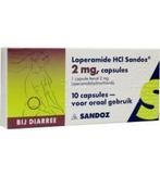 Loperamide Sandoz 2 mg diarreeremmer 20 stuks, Verzenden, Nieuw