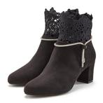 Lascana Laarsjes met elegante kantafwerking, laarzen,, Kleding | Dames, Verzenden, Nieuw