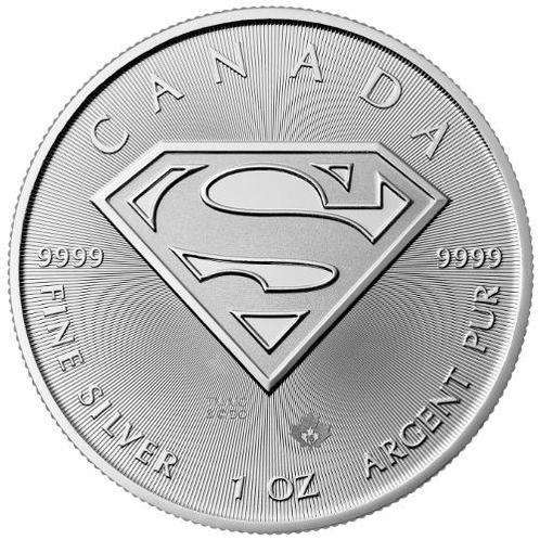 Canada Superman 1 oz 2016, Postzegels en Munten, Munten | Amerika, Noord-Amerika, Losse munt, Zilver, Verzenden