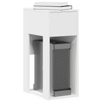 vidaXL Computertorenstandaard met lade 30x44x74 cm wit, Verzenden, Nieuw