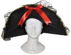 Piratenhoed Sparrow met rood lint, Ophalen of Verzenden, Nieuw