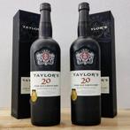 Taylors - 20 years old Tawny - Douro - 2 Flessen (0.75, Nieuw