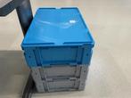 Euro stapelbak 600x400x170 blauw, als nieuw, licht gebruikt, Ophalen of Verzenden, Nieuw