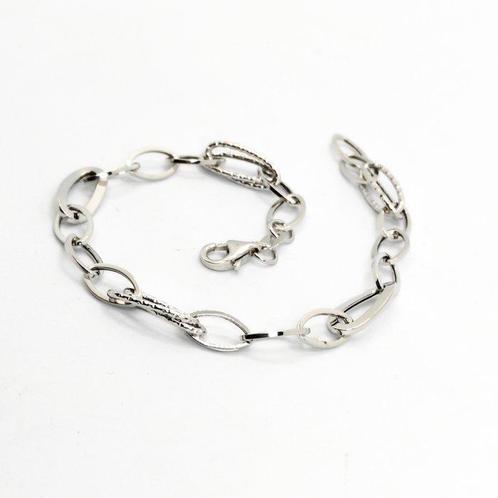 Armband - 18 karaat Witgoud, Sieraden, Tassen en Uiterlijk, Armbanden