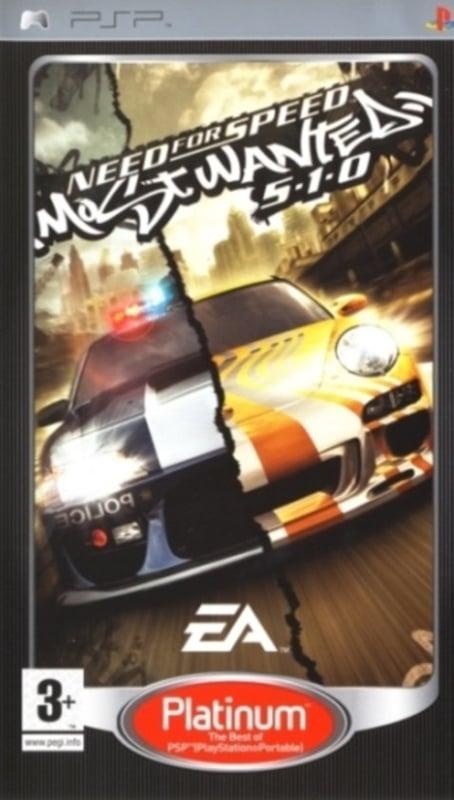 Need for Speed Most Wanted 510 Platinum (psp tweedehands, Spelcomputers en Games, Games | Sony PlayStation Portable, Zo goed als nieuw