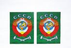 Reclamebord (2) - Vintage metalen locomotief USSR State