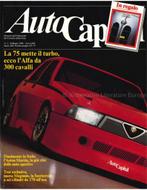 1985 AUTOCAPITAL MAGAZINE 2 ITALIAANS, Nieuw, Author