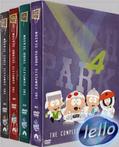 South Park, Seizoen 1, 2, 3 & 4, 4 DigiPacks, nieuw