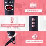 2dekans | Purelab 6 in 1 Krultang - Haarkruller met, Sieraden, Tassen en Uiterlijk, Ophalen of Verzenden, Zo goed als nieuw