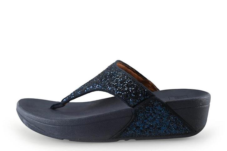 Fitflop Slippers in maat 37 Blauw | 10% korting, Kleding | Dames, Schoenen, Blauw, Zo goed als nieuw, Slippers, Verzenden