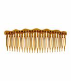 Haarspeld Haarkam Wave 13cm Bruin, Nieuw