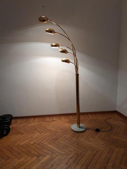 Staande lamp - Messing, Antiek en Kunst, Antiek | Lampen