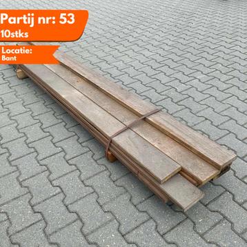 Hardhouten Vlonderplanken 2150-2450x145x25mm beschikbaar voor biedingen