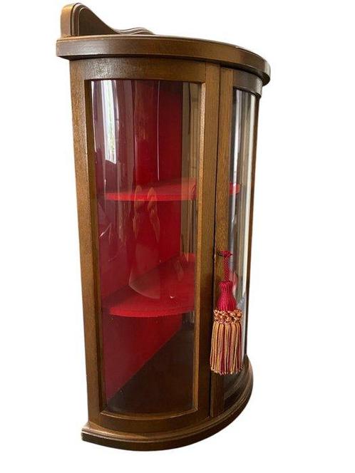 Vitrinekast - Hout, Vilt, Antiek en Kunst, Curiosa en Brocante
