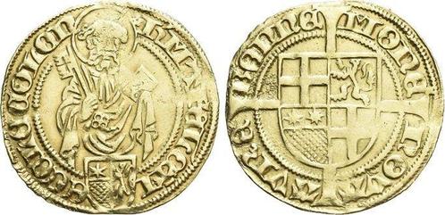 Goud-gulden o Jahr 1481 Koeln-erzbistum Hermann von Hesse..., Postzegels en Munten, Munten | Europa | Niet-Euromunten, Verzenden