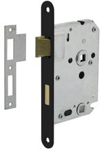 Intersteel badkamer/toilet slot 63/8mm met zwart gelakte, Doe-het-zelf en Verbouw, Hang- en Sluitwerk, Verzenden, Nieuw