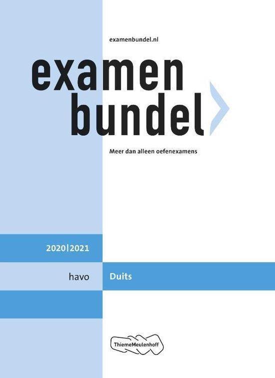 9789006781199 Examenbundel havo Duits 2020/2021, Boeken, Schoolboeken, Zo goed als nieuw, Verzenden