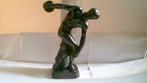 Beeld, Discobolus - 2,5 kg - 20 cm - Brons, Antiek en Kunst, Curiosa en Brocante