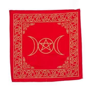 Altaarkleed Pentagram Rood (50 x 50 cm) beschikbaar voor biedingen