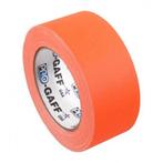 Pro-Gaff neon gaffa tape 48mm x 22,8m Oranje, Nieuw, Verzenden