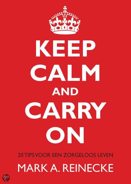 Boek: Keep calm and carry on - (als nieuw), Boeken, Overige Boeken, Zo goed als nieuw, Verzenden
