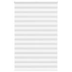 Wit Zebra Gordijn 150x200 | Tweedekansje | Elegant, 200 cm of meer, Wit, 150 tot 200 cm, Nieuw