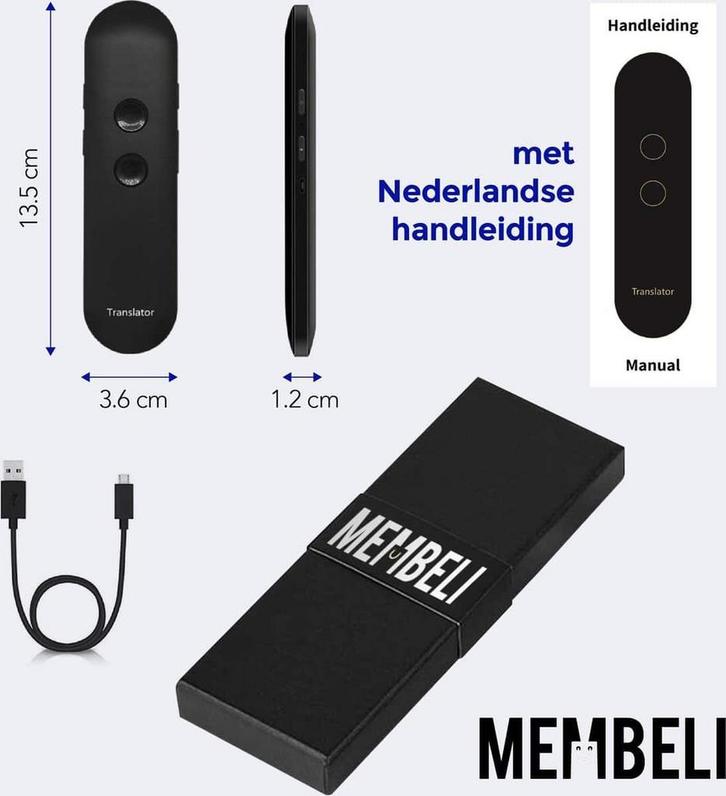 Membeli Vertaalcomputer Met Spraak 44+ Talen -  Vertaal, Computers en Software, Overige Computers en Software, Nieuw, Ophalen of Verzenden