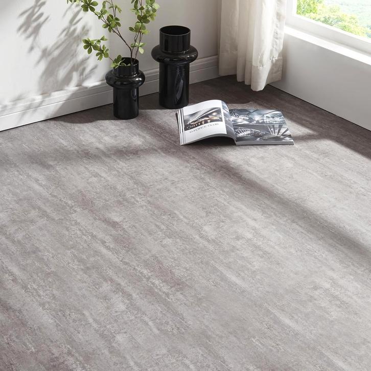 Vinylvloer Aldire SPC kliklaminaat steenlook grijs 1,86 m² N, Huis en Inrichting, Stoffering | Vloerbedekking, Verzenden