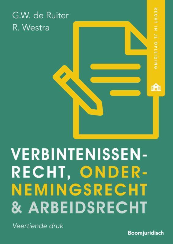 Verbintenissenrecht Ondernemingsrecht amp Arbe 9789462128033, Boeken, Studieboeken en Cursussen, Zo goed als nieuw, Verzenden
