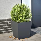 vidaXL Plantenbak 40x40x40 cm staal antracietkleurig, Tuin en Terras, Bloembakken en Plantenbakken, Verzenden, Nieuw, Metaal