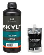 RIGOSTEP SKYLT 2K Ultramat Lak TITANIUM voor kleurverdieping, Doe-het-zelf en Verbouw, Verf, Beits en Lak, Ophalen of Verzenden