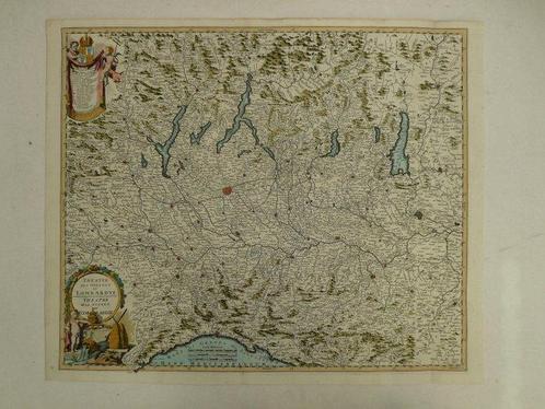 Europa - Italië / Milaan / Bergamo / Brescia; J. Dumont -, Boeken, Atlassen en Landkaarten