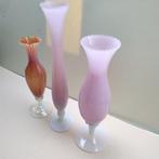 Vaas (3) - Glas - Oude vazen, Antiek en Kunst