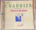 cd - Emmanuel Chabrier - Annie dArco â Loeuvre De Pian, Verzenden, Zo goed als nieuw