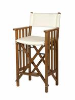 ARC Marine Hoge regisseursstoel II cream deluxe - Ongeolied, Verzenden, Nieuw