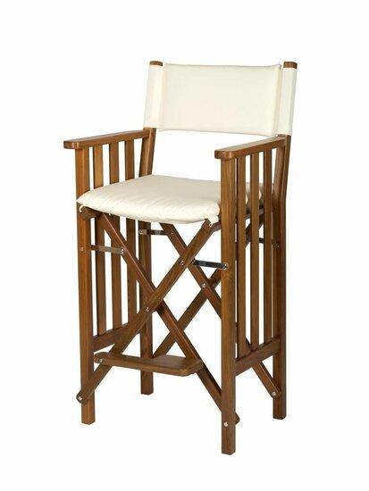 ARC Marine Hoge regisseursstoel II cream deluxe - Ongeolied, Watersport en Boten, Accessoires en Onderhoud, Verzenden
