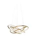 *WOONWINKEL* Kare Design Saturn Gouden LED Hanglamp Met Ring, Huis en Inrichting, Nieuw, Verzenden