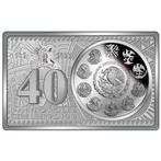 Mexico. 2022 3 oz 40th Anniversary Mexican Libertad Coin +, Postzegels en Munten, Edelmetalen en Baren