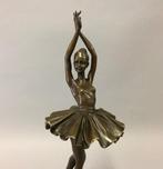 sculptuur, Ballerina - 35 cm - Bronzen beeld van een, Antiek en Kunst