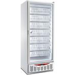 Statische vriezer, glazen deur, 525 liter, gn2/1+600x400 | D, Verzenden
