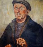 École européenne (XX), signé Nyssen - Le vieux aveugle au