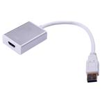 USB3.0 naar HDMI adapter / wit - 0,20 meter, Nieuw, Ophalen of Verzenden