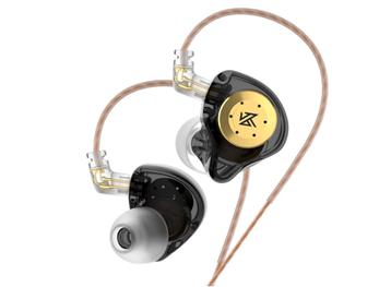 KZ EDX Pro - In-ear oordopjes - Zwart / Zonder microfoon