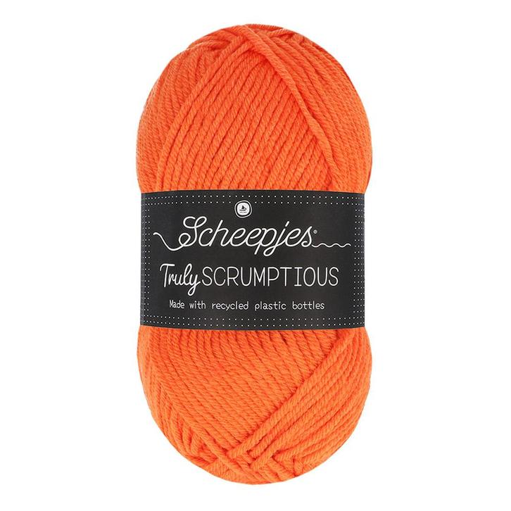 Scheepjes Truly Scrumptious - 383 Jaffa Cake, Hobby en Vrije tijd, Breien en Haken, Breien of Haken, Nieuw, Wol of Garen, Ophalen of Verzenden