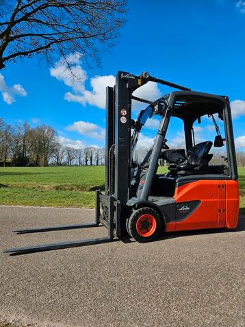 Linde E16 Elektrische Heftruck Triplex Sideshift Accu 85% beschikbaar voor biedingen