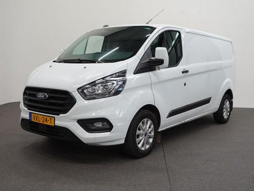 Ford Transit Custom 130pk Automaat L2H1 Trend, Auto's, Bestelauto's, Lease, Automaat, Wit, Financial lease, Stof, Diesel, ABS