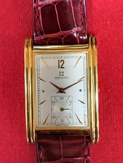 Zenith - Tank - Heren - 1980-1989, Sieraden, Tassen en Uiterlijk, Horloges | Antiek